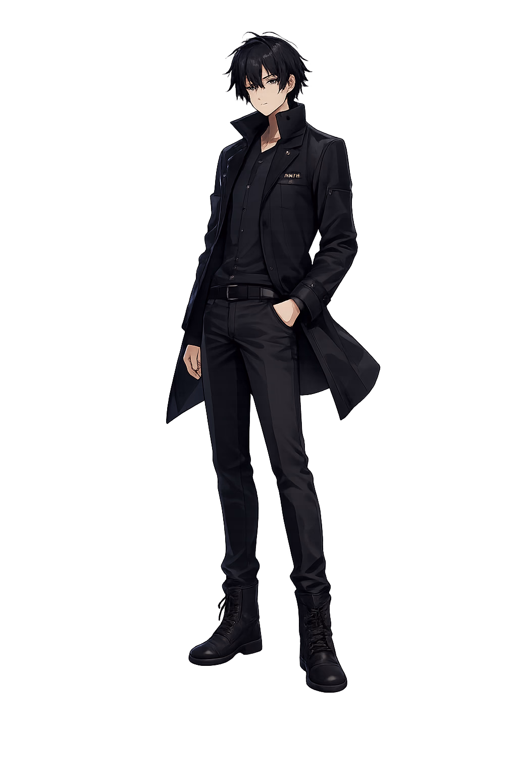 Portrait of Noir, an original example companion