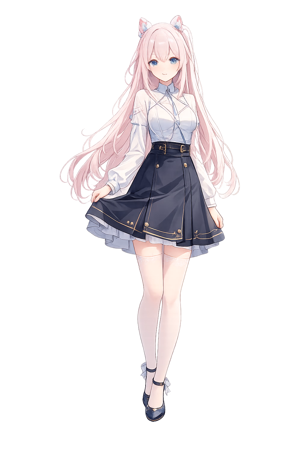 Portrait of Shara, an original example companion